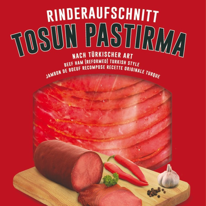 Gurkan Tosun Pastrami (Tosun Pastirma) 100G