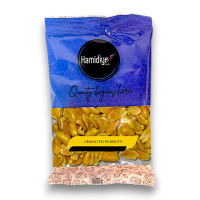 Hamidiye Blanched Unsalted Peanuts (Nut Bag) 150gr x12