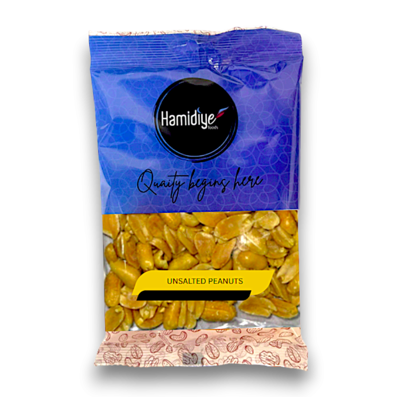 Hamidiye Blanched Unsalted Peanuts (Nut Bag) 150gr x12
