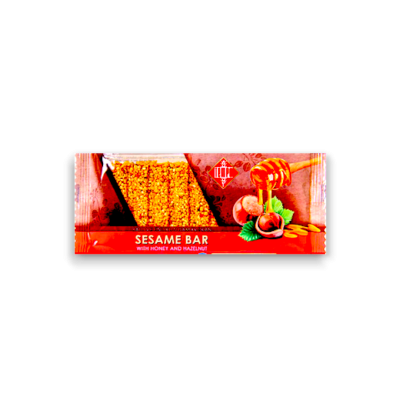 Tempo Sesame Bar With Honey And Hazelnut 50grx10
