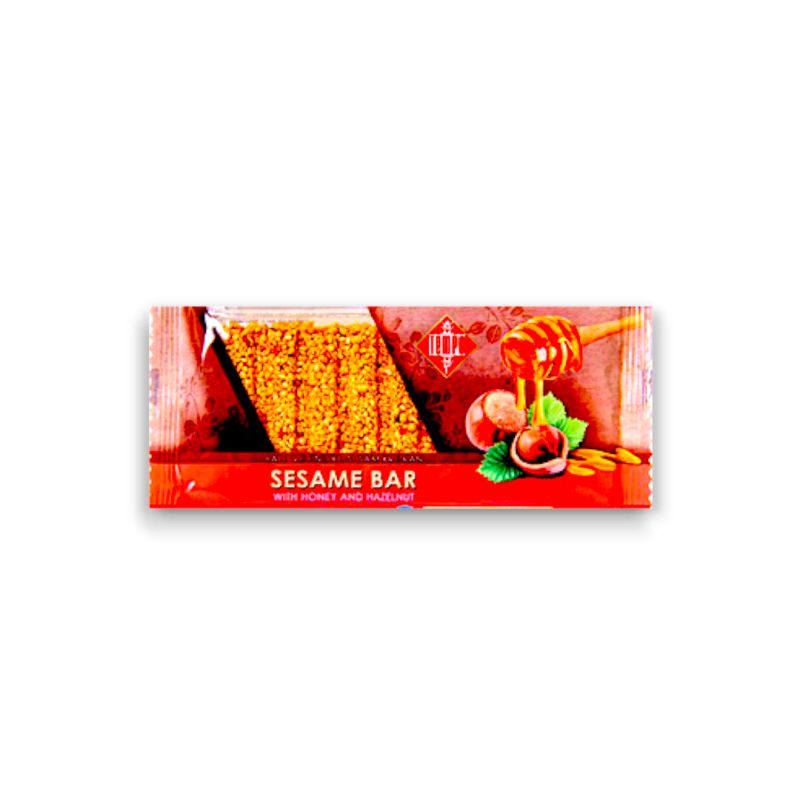 Tempo Sesame Bar With Honey And Hazelnut 50grx10