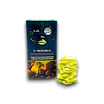 Le Professeur Pistachio Kunafa White 90grx12