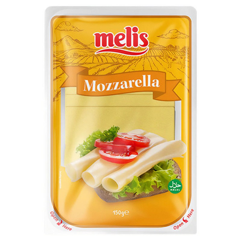Melis Sliced Mozarella 150G