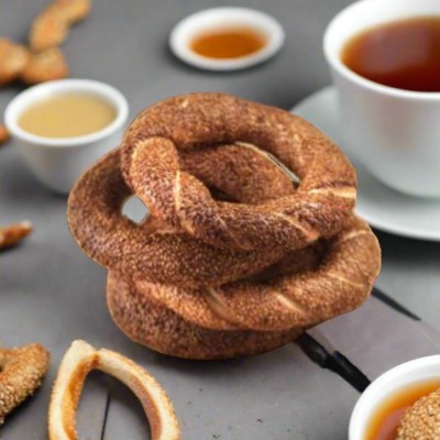 Maun Plain Bagel (Sade Simit) 5 Pcs