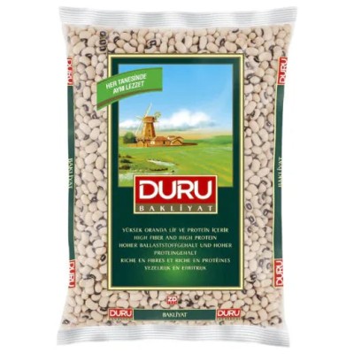 Duru Blackeyed Beans 1Kg (Duru Borulce)