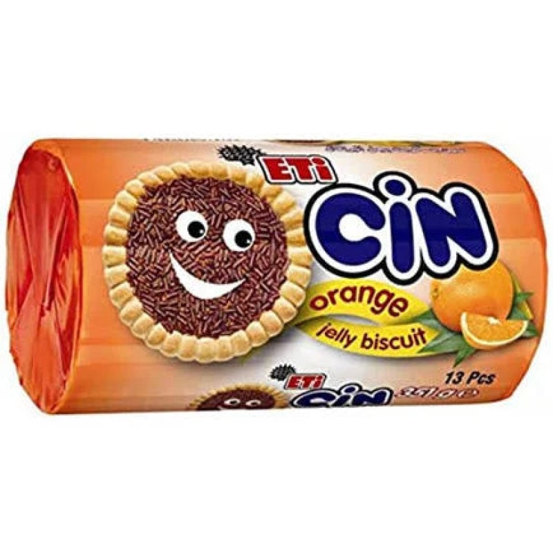 Eti Cin Orange Jelly Biscuits 325 Gr