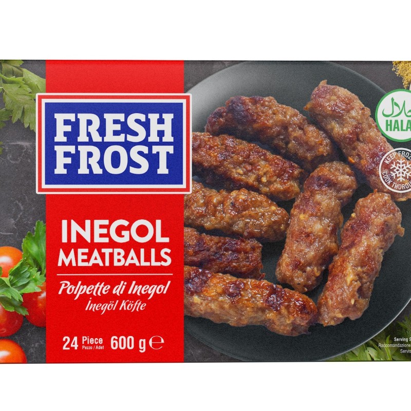 Freshfrost Donuk Inegol Meatballs (Kofte) 600G