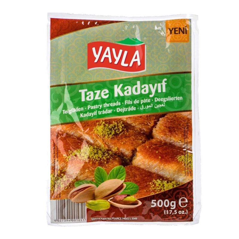 Yayla Pastry Thread (Taze Kadayif) 500G