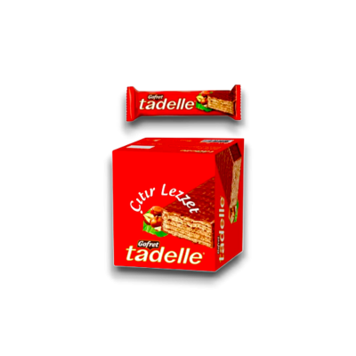 Tadelle Hazelnut Cream Wafer Covered W.Milk Chocolate