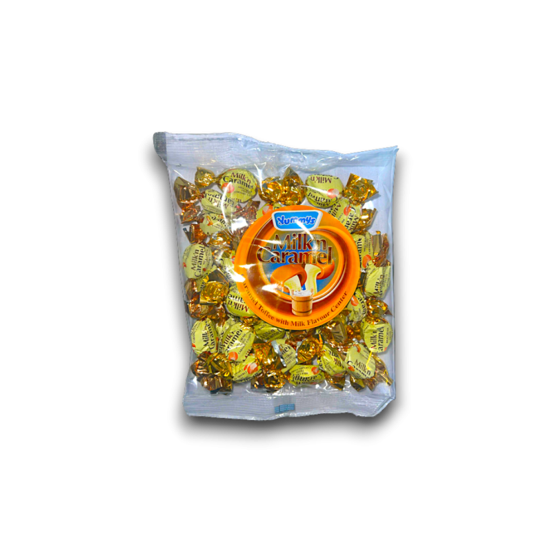 Yummys Caramel Toffee With Milk Flavour Centre 24x200gr