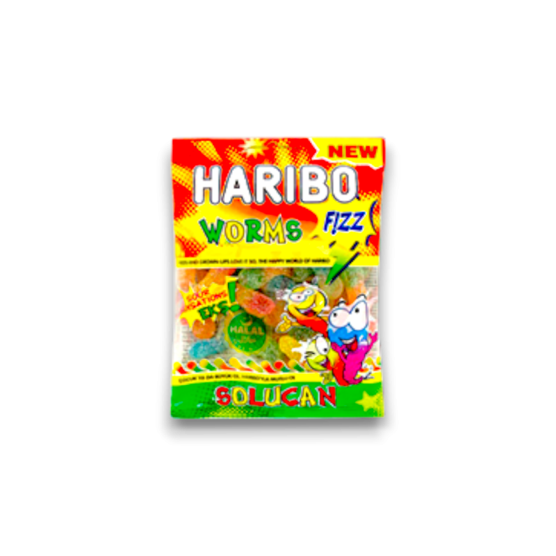 Haribo Fizz Worm 70grx24