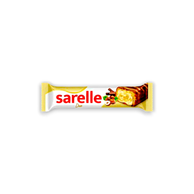 Sarelle Duo Milk Choco Covered Hazelnut Wafer