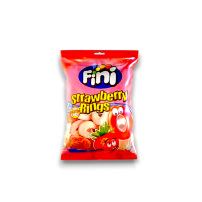 Fini Strawberry Rings (Bag)