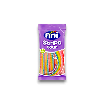 Fini Jelly Rainbow Sour Belts (Bag)