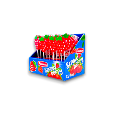 Fenomen Strawberry Shape Lollipop