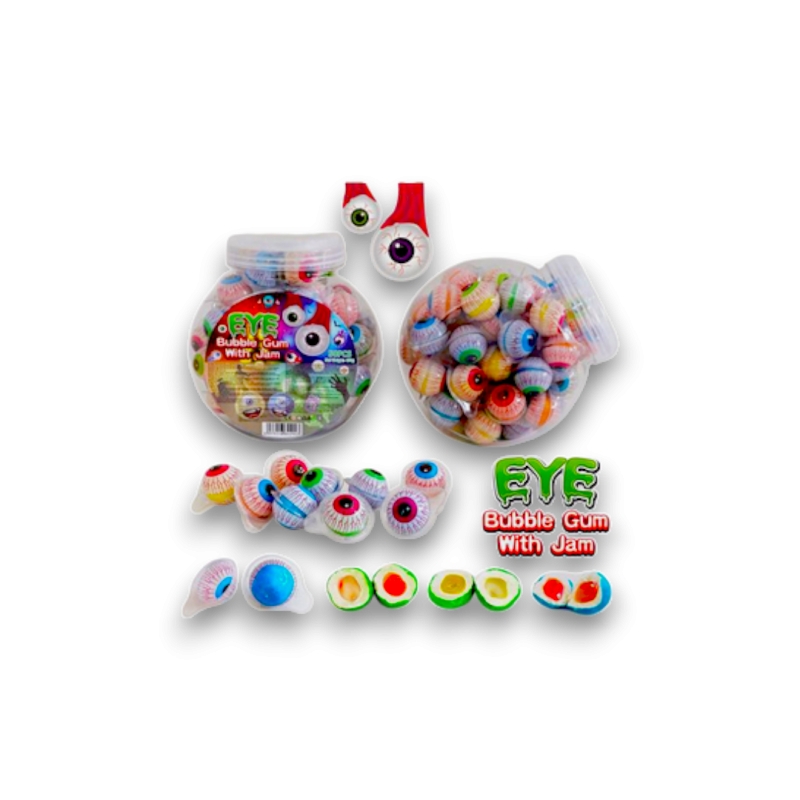 Eye Bubble Gum With Jam 18grx50