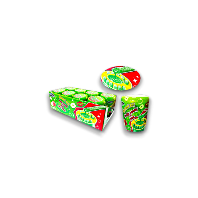 Sweetset Jelly Candy+jam Apple 96grx8
