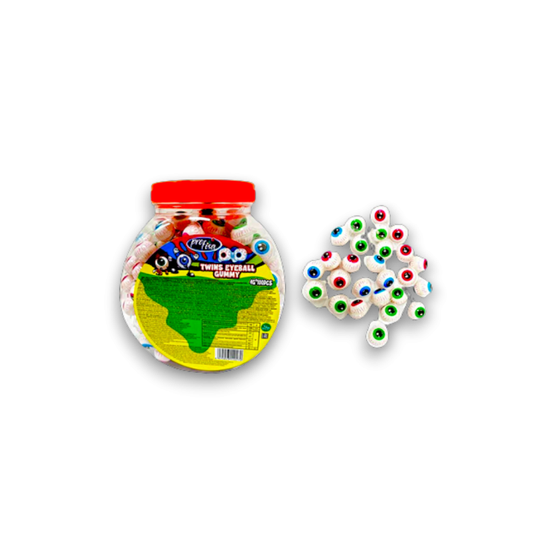 Twins Eye Ball Gummy 4grx100pcs