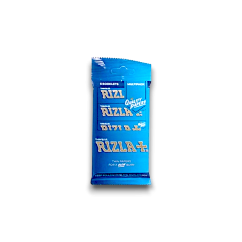 Rizla Thin Blue - 5 Booklets
