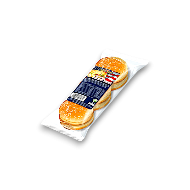 Quickbury Burger Buns Sesame 300gr