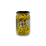 Delicious Velda Lombardi Pepper Pickles (Tatli) - A Tangy and Spicy Delight! 720gr