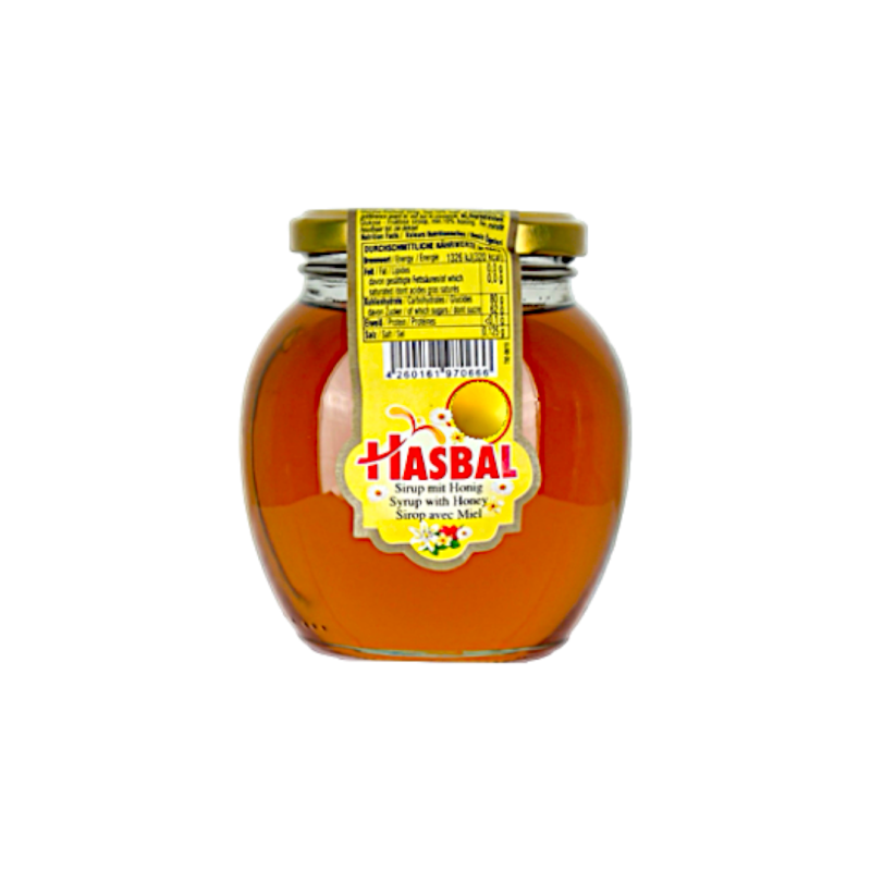 Hasbal Plain Syrup Honey 450grx12