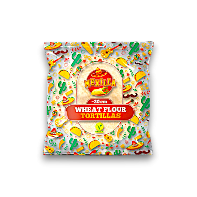 Mexilla Tortilla Wrap 20cm*6pcsx15