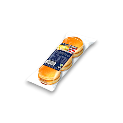 Quickbury Plain Burger Buns (2710) 300gr